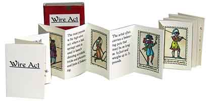 wire act miniature match box book